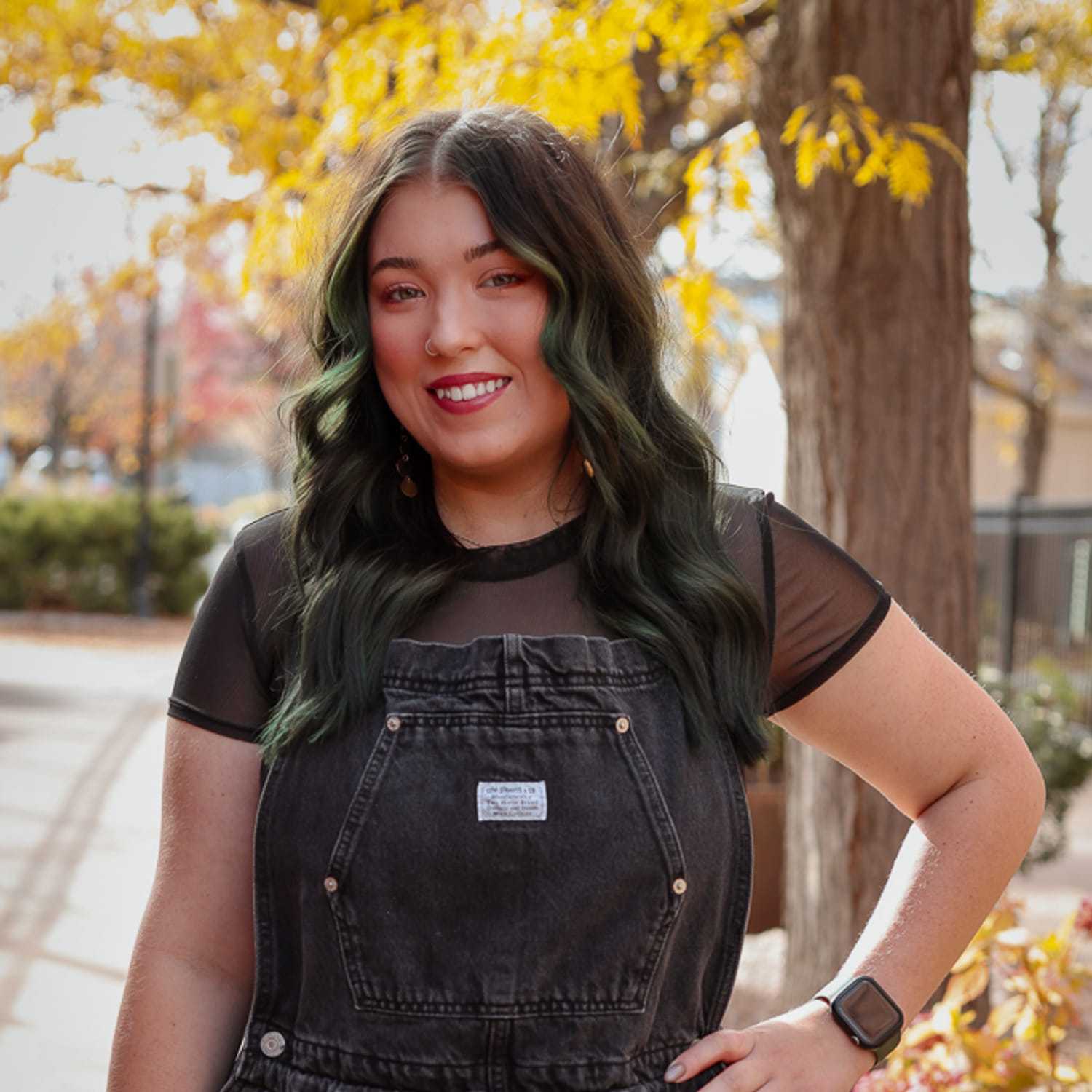 Portrait of Abby, a professional stylist at Posh Salon And Boutique, showcasing their expertise and style.